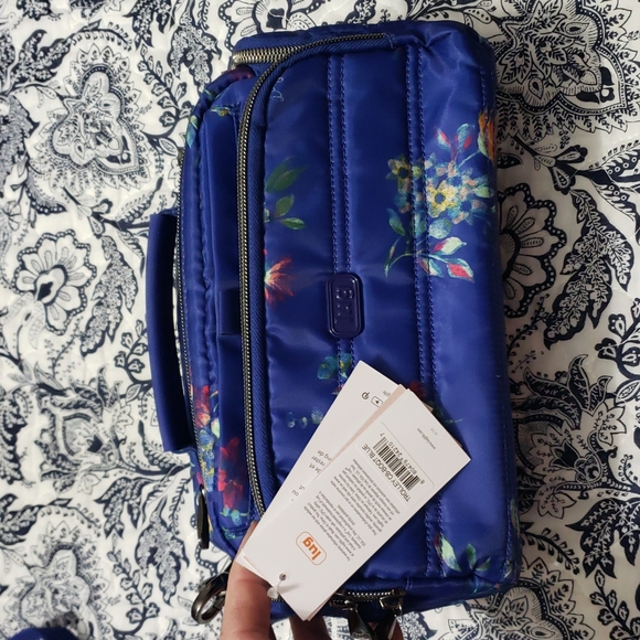 lug Bags Nwt Lug Trolley Crossbody In Bouquet Blue Poshmark